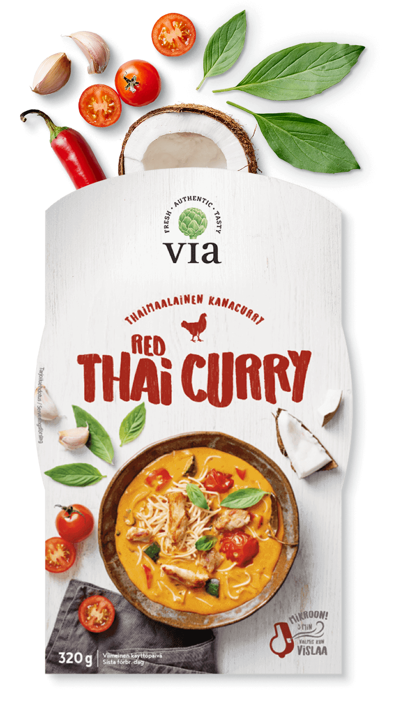 Via red thai curry